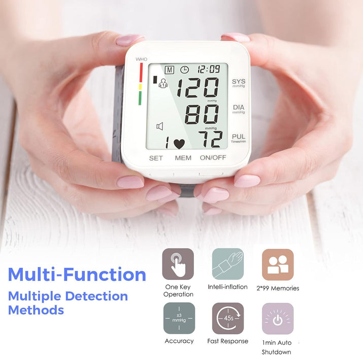 Wrist Blood Pressure Monitor