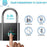 Smart Keyless Waterproof Security Anti-Theft Padlock