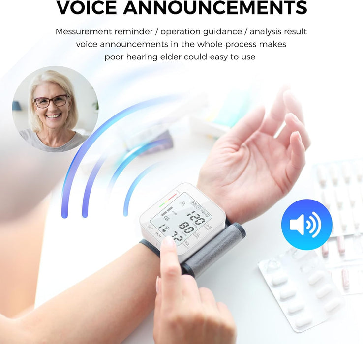 Wrist Blood Pressure Monitor