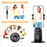 P05 Auto Face Tracker, Auto Face Tracking Phone Holder, 360°Rotation Motion Sensor Track Moving Tripod
